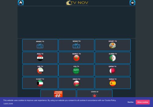 لقطة شاشة لموقع قنوات عربية بث مباشر
بتاريخ 14/07/2021
بواسطة دليل مواقع كلاود