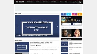 لقطة شاشة لموقع SC-COURS | COURS EXERCICE EXAMENS CORRIGES PDF
بتاريخ 21/09/2019
بواسطة دليل مواقع كلاود