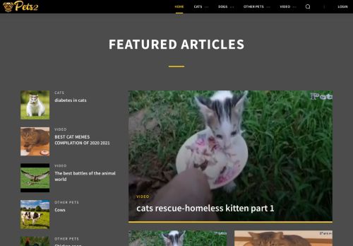 لقطة شاشة لموقع pets2
بتاريخ 24/10/2021
بواسطة دليل مواقع كلاود