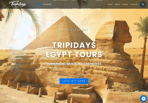 لقطة شاشة لموقع TRIPIDAYS EGYPT TOURS
بتاريخ 26/10/2021
بواسطة دليل مواقع كلاود