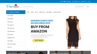 لقطة شاشة لموقع Prom Dress Hut | Cheap Prom Dresses
بتاريخ 21/09/2019
بواسطة دليل مواقع كلاود