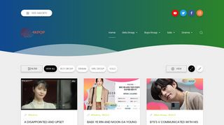 لقطة شاشة لموقع 4kpop
بتاريخ 23/03/2020
بواسطة دليل مواقع كلاود