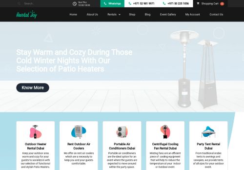لقطة شاشة لموقع RENTAL JOY رينتال جوي
بتاريخ 20/08/2020
بواسطة دليل مواقع كلاود