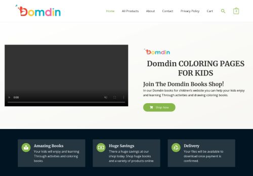 Domdin Coloring Pages For Kids